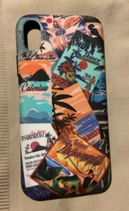 Dsquared2 Hawaii iPhone X Case 10 phone skin polyurethane shirt hawaiian jacket - Zdjęcie 1 z 3