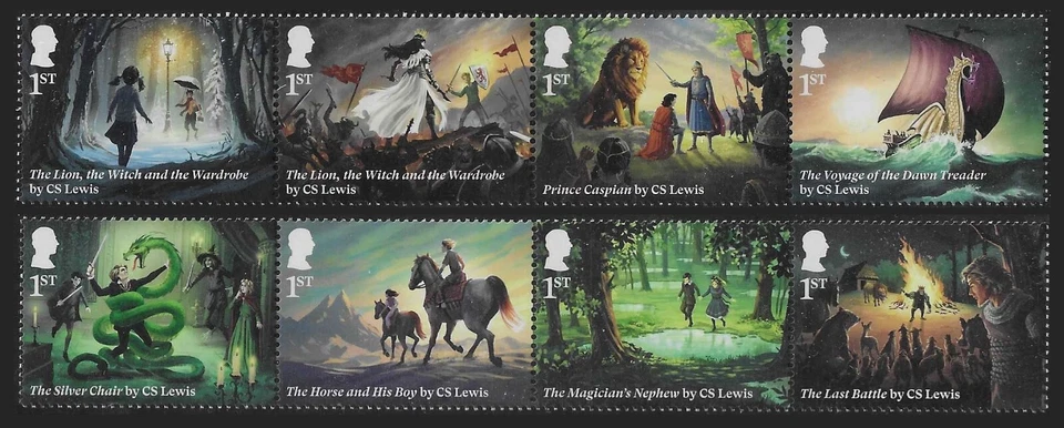 GB 2025 LAS CRÓNICAS DE NARNIA CS LEWIS CONJUNTO DE ANIMACIÓN MNH Foto 1 de 1