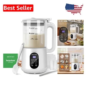 Stainless Steel 8-in-1 Plant-Based Milk Maker with Heat Preservation Function - Picture 1 of 10