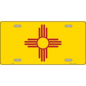 New Mexico Staatsflagge Metall Neuheit Nummernschild Anhänger LP-526 - Bild 1 von 1