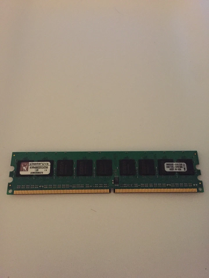 Memoria atenuadora KVR400D2E3_256 - 256 MB 400 MHZ DDR2 ECC CL3 Foto 1 de 1
