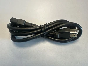 1 Stk 1,8m 3-poliges US-Netzkabel Netzstecker USA auf Kaltgerätebuchse C14 14AWG - Bild 1 von 4