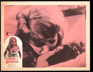 Julie the Redhead 11"x14" Lobby Card #1 Pascale Petit Daniel Gelin