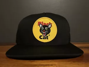 Supreme Black Cat Mesh 5 Panel Hat Black Os - Picture 1 of 4