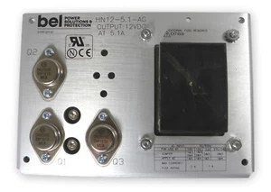 Bel HN12-5.1-AG Power Supply AC-DC 12V, 5.1A 100-240V Mount Linear Open Frame - Picture 1 of 3