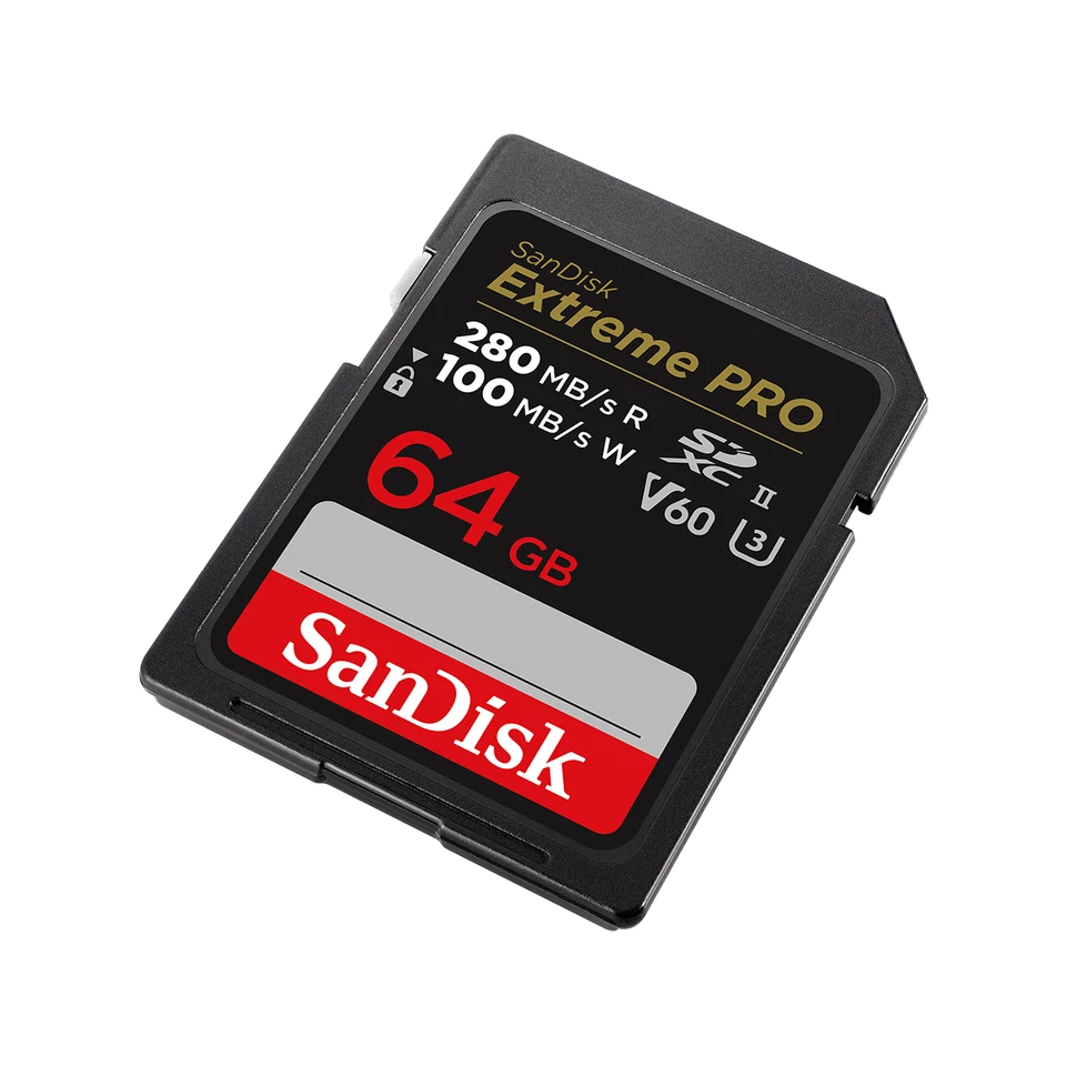 SanDisk SDSDXEP-064G-GN4IN memoria flash 64 GB SDXC UHS-II Classe 10 (PRO 64GB V - Immagine 1 di 1