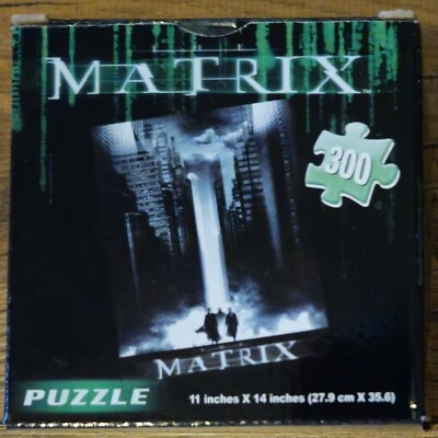 Caja de botín exclusiva "The Matrix" 300 piezas rompecabezas 11" pulgadas x 14" pulgadas - Nuevo Foto 1 de 3