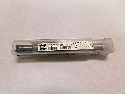 OSG Solid Carbide Corner Radius End Mill 10mm Dia 2mm Rad 4mm LOC 4FL 457010011 - Image 1 of 4