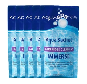 Immerse Filter Reiniger 6er Pack für Whirlpool Spa Brite Spas Wannen - Bild 1 von 1