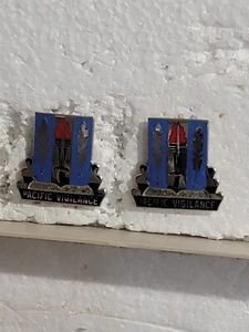 Original US Army Distinctive Insignia DUI 205 Military Intelligence Bn 1767 - Picture 1 of 2