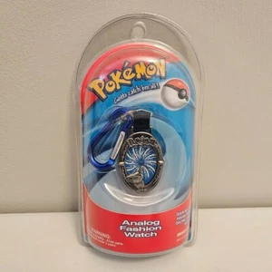 Vintage Pokemon Pikachu Analog Fashion Watch Keychain Nintendo 2000 NEW - Picture 1 of 3
