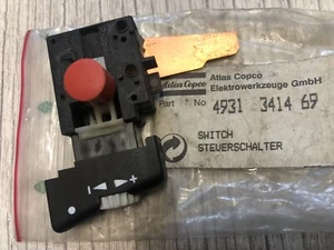 Taladro interruptor de encendido y apagado Altas Copco AEG 4931 3414 69 4931341469 - Imagen 1 de 1