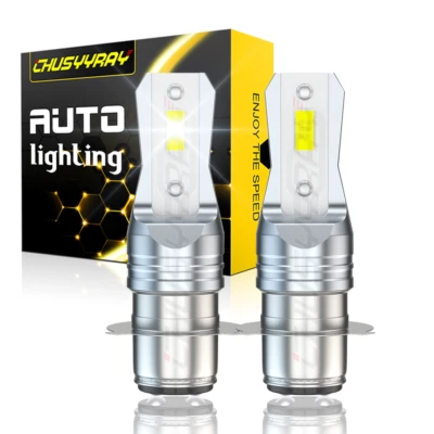 Fits Yamaha Rhino 450 660 700 Super White 110w H6M LED Headlight Bulbs 2X 6000K - Image 1 of 4