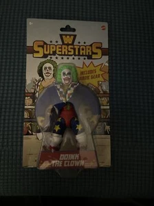 WWE Superstars (Series 8) - Rare "Doink The Clown" NEW MINT IN HAND - Picture 1 of 2