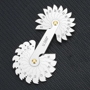 America SAE Tipo 4-62 Tornillo Rosca Medidor de Paso Herramienta Pinza de Paso Herramienta de Medición - Imagen 1 de 3