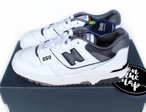 New Balance 550 White Dark Grey Black UK 3 4 5 6 US BB550WTG 2022 New - Picture 1 of 12