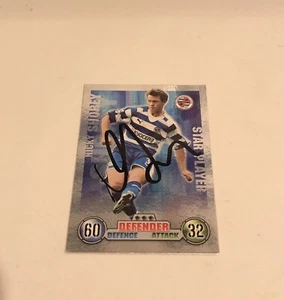 Nicky Shorey Match Attax 2007-08 Card With Signature Reading Fc - Picture 1 of 2