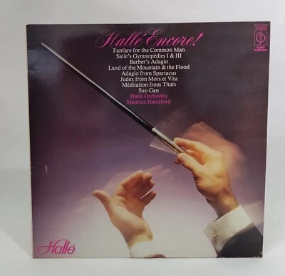 Hallé Orchestra: Maurice Handford - Hallé Encore Music Vinyl Record - Image 1 of 4