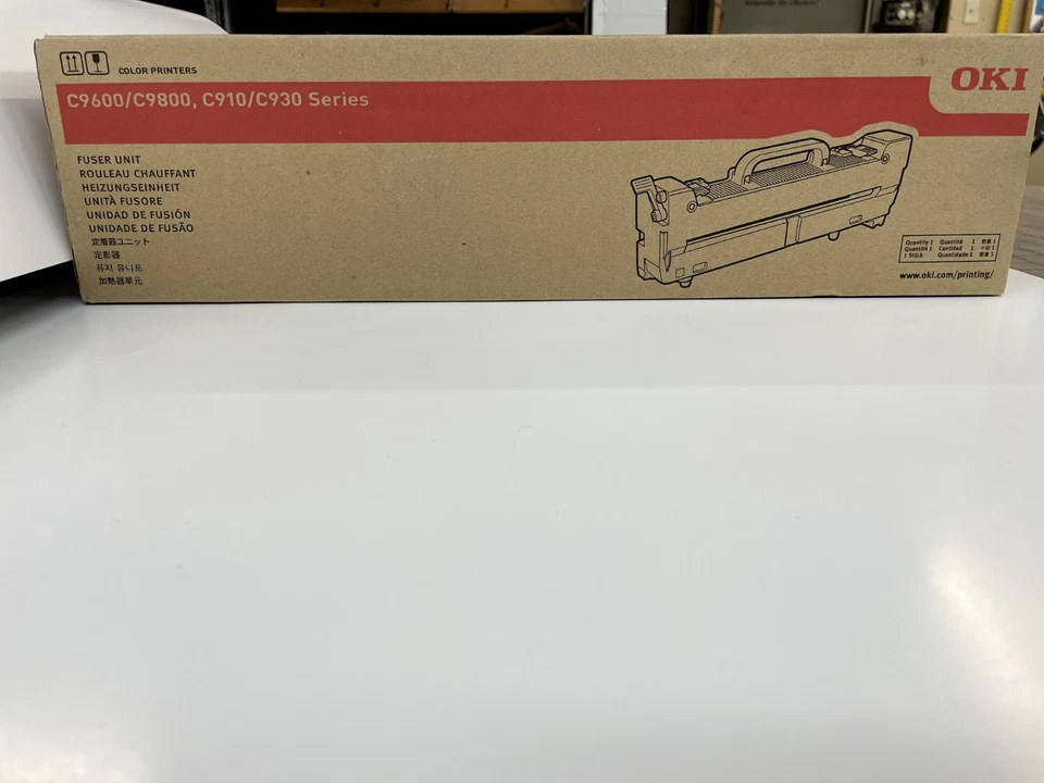 Okidata OKI Fuser Unit 120V C9600 C9800 C9650 C910 C930 Series   - Image 1 of 1