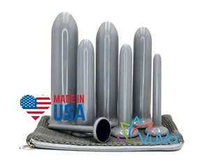 Unisex Smooth Rectal Set - Set of Seven - BPA Free Made in the USA - Picture 1 of 3