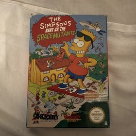 The Simpsons Bart Vs The Space Mutants Nintendo NES  FRA Sans notice
