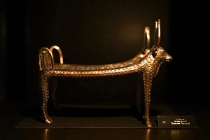 Rare Ancient Egyptian Antiquities King Tutankhamun Bed Statue -Egypt Artifact BC - Picture 1 of 5
