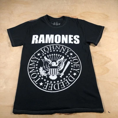 Camisa A4230 The Ramones 1234 Hombre Talla Pequeña Banda Camiseta Retro Hey Ho Foto 1 de 4
