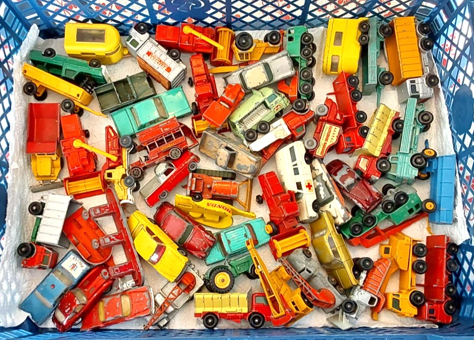 Ранний Matchbox Lesney Moko/Обычные Колеса Автомобили + Реклама ~ Огромная Лот товаров - Изображение 1 из 4