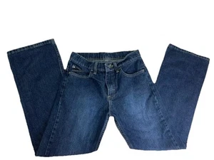 Wrangler Boys Youth Straight Leg Jeans Size 12 Reg. Medium Wash Cotton - Picture 1 of 7