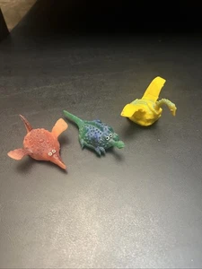 Vintage 3 Scary Scooters Jigglers Monster Friction Toys - Picture 1 of 6