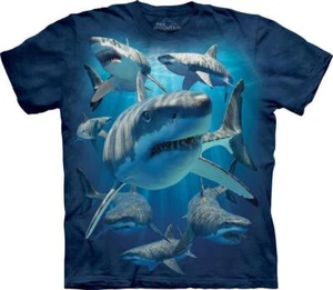 The Mountain Erwachsenen T-Shirt "Great Whites" - Bild 1 von 18