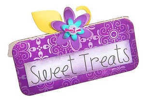 Sizzix Bigz Place Card & Flowers die #657722 Retail $19.99 Retired, SWEET FUN!! - Picture 1 of 6