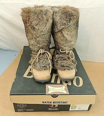 BLONDO 靴子,LANCY,DAKOTA GINSENG,纯羊毛,尺寸 9B,预先穿 — 第 1/4 张图片