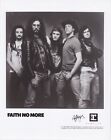 Faith No More - Rare Original 1989 B&W 8X10inch Slash/Reprise Press Shot