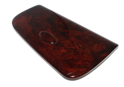 2003 02 04 Hyundai Sonata console central porta-copo OEM acabamento de tampa de grão de madeira - Imagem 1 de 4