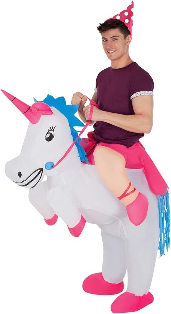 Disfrazzes Disfraz Unicornio Hinchable Muñeca Hinchable Disfraz