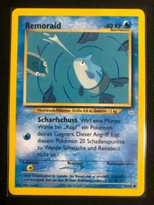 Pokémon Alemán 50/64 Remoraid Neo Revelación Común - Imagen 1 de 2