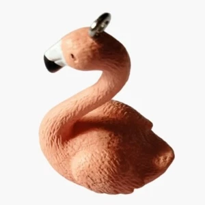 Miniatur Flamingo Anhänger Charm - Bild 1 von 6