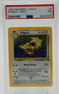 1999 Pokemon Jungle PIDGEOT Holo PSA 7 NM #8 Unlimited Edition TCG WOTC 48402504 - Picture 1 of 4