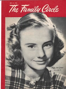 Family Circle Magazine, May 3, 1946 (Peggy Ann Garner cover story) - Picture 1 of 2