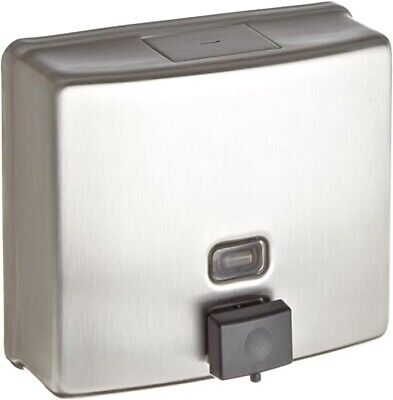 Bobrick B-4112 Stainless Surface Mounted 40 Oz Soap Dispenser • 69.99$