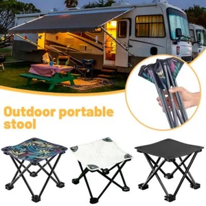 Silla Plegable, Taburete Portátil Exterior, Silla Pequeña para Camping Barbacoa Fis A4A1 - Imagen 1 de 18