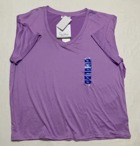Top de pijama Roudelain Only cuello redondo púrpura XL - Imagen 1 de 4
