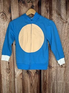 Disfraz de Sonic The Hedgehog para niño 3D plumas capucha cremallera completa personaje sudadera con capucha pequeña - Imagen 1 de 4