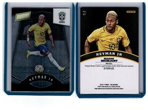 16/17 2017 Convención Nacional Panini VIP #89 Neymar Jr Brasil París - Imagen 1 de 1