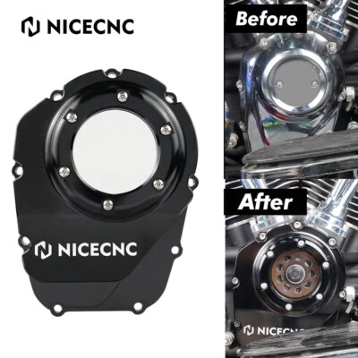 Clear Cam Cover Camshaft Case Cap For Harley Street Glide FLHX/Special FLHXS 17- Foto 1 de 4