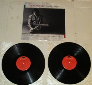 JACK BRUCE-WILLPOWER-POLYDOR RECORDS 837 806-1-CREAM-1989 RELEASE-2 LP - Picture 1 of 4