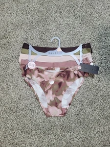 Danskin Intimates Womens Size Small 5 Pk No Show V-Front Soft Panties Underwear - Picture 1 of 9