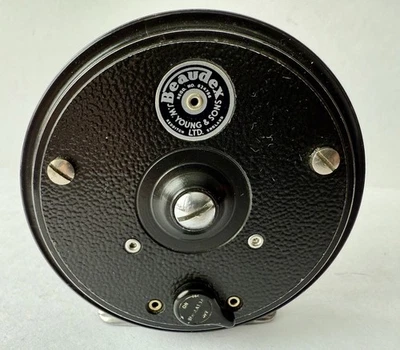 J.W. Carrete de pesca con mosca Young Beaudex 3-1/2" hecho en Inglaterra Foto 1 de 4