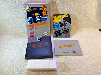 Metroid (Nintendo NES, 1987) CIB Completo na Caixa com Manual - Imagem 1 de 4